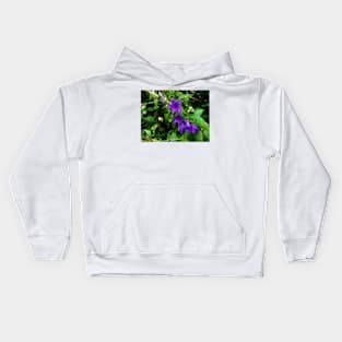 Colorful summer flowers Kids Hoodie